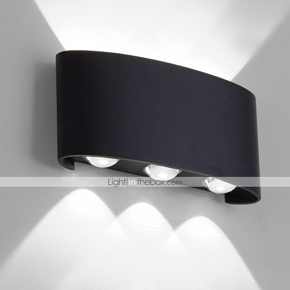 3-Light 17cm LED Wall Lights Geometric Design Waterproof Outdoor Wall Lights Modern Minimalist Style Aluminum Living Room Bedroom Corridor Wall Light IP65 85-265V 2025 - $28.99 –P9