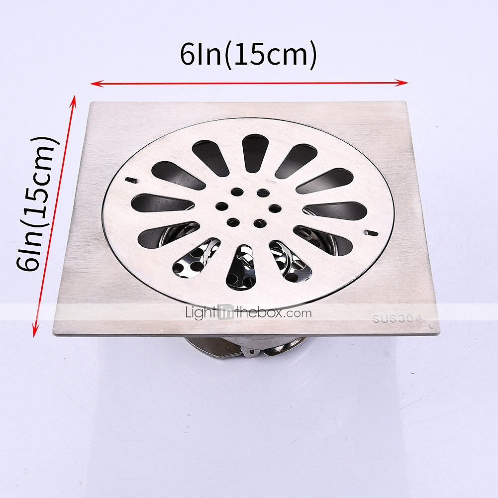 Multipurpose Drain Creative Modern Stainless Steel Removable Invisible Look Or Flat Cover Bathroom 2025 - $27.99 –P1