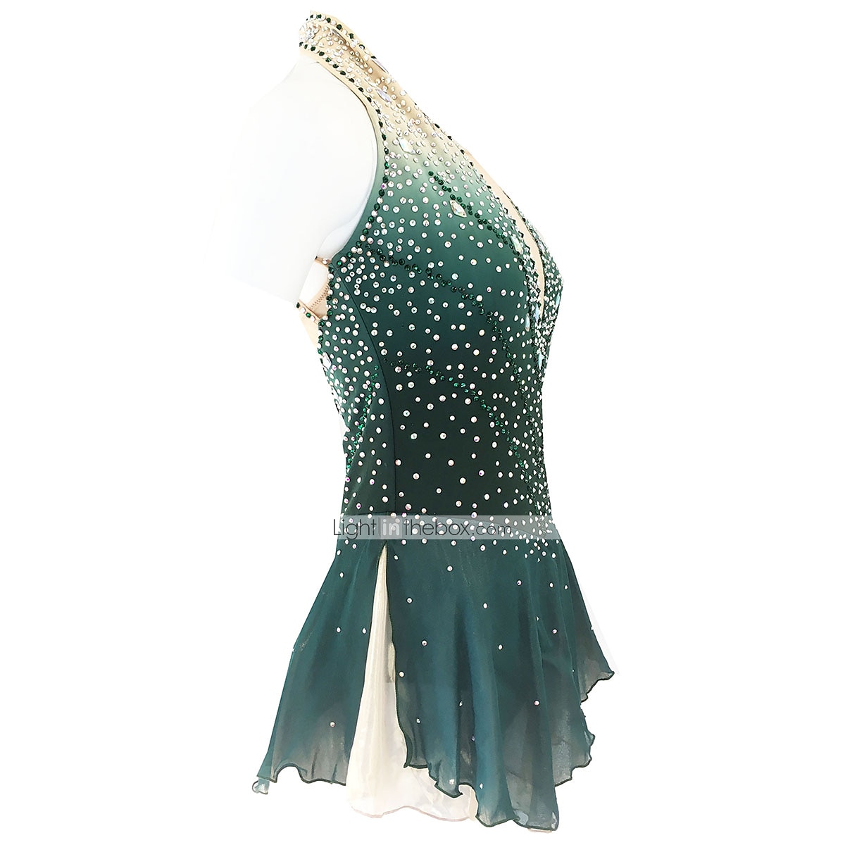 Vestido de patinaje artístico Mujer Chica Patinaje Sobre Hielo Vestidos Accesorios Púrpula Claro Rosado morado Amarillo y amarillo Espalda Abierta Licra Microelástico Entrenamiento Ropa de Patinaje 2026 - $157.99 –P2