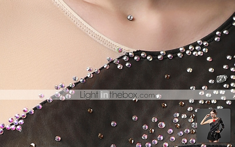 Sukienka łyżwiarska Damskie Dla dziewczynek Bruslení Sukienka Jasnożółty Perłowo-różowy Czarny Niejednolita całość Siateczka Spandeks Wysoka elastyczność Szkolenie Zawody Odzież łyżwiarska Ręcznie 2026 - $188.99 –P7