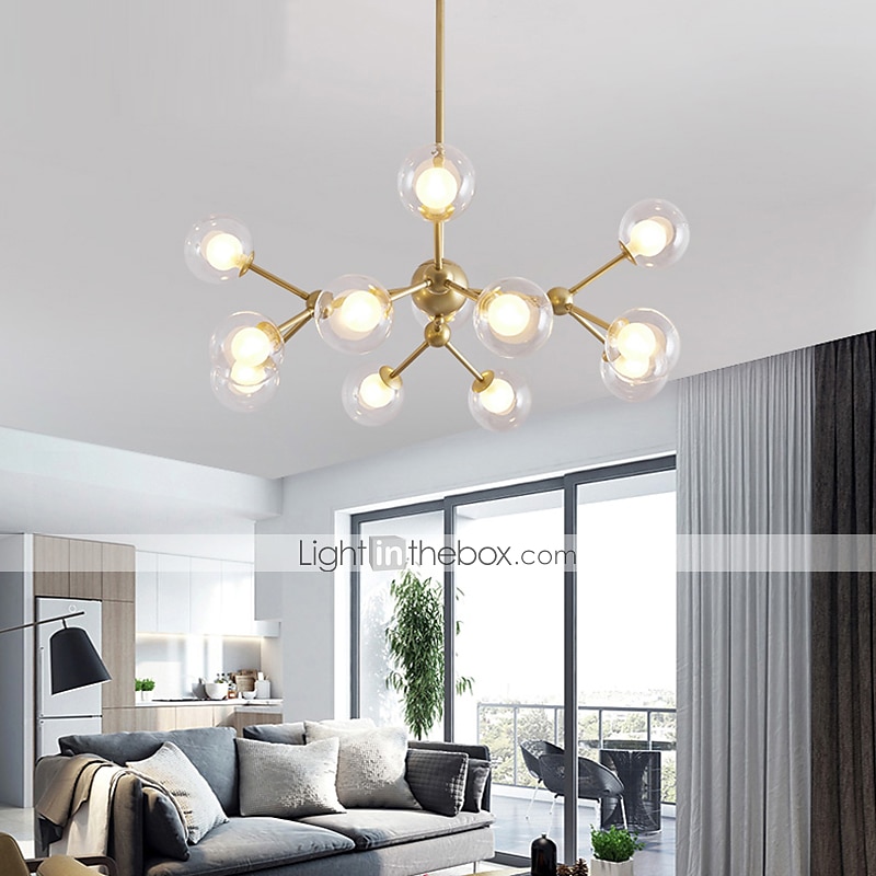 90 cm čtvercový designový lustr kovový průmyslový lakovaný povrch v moderním severském stylu 220-240v 2025 - $395.59 –P2