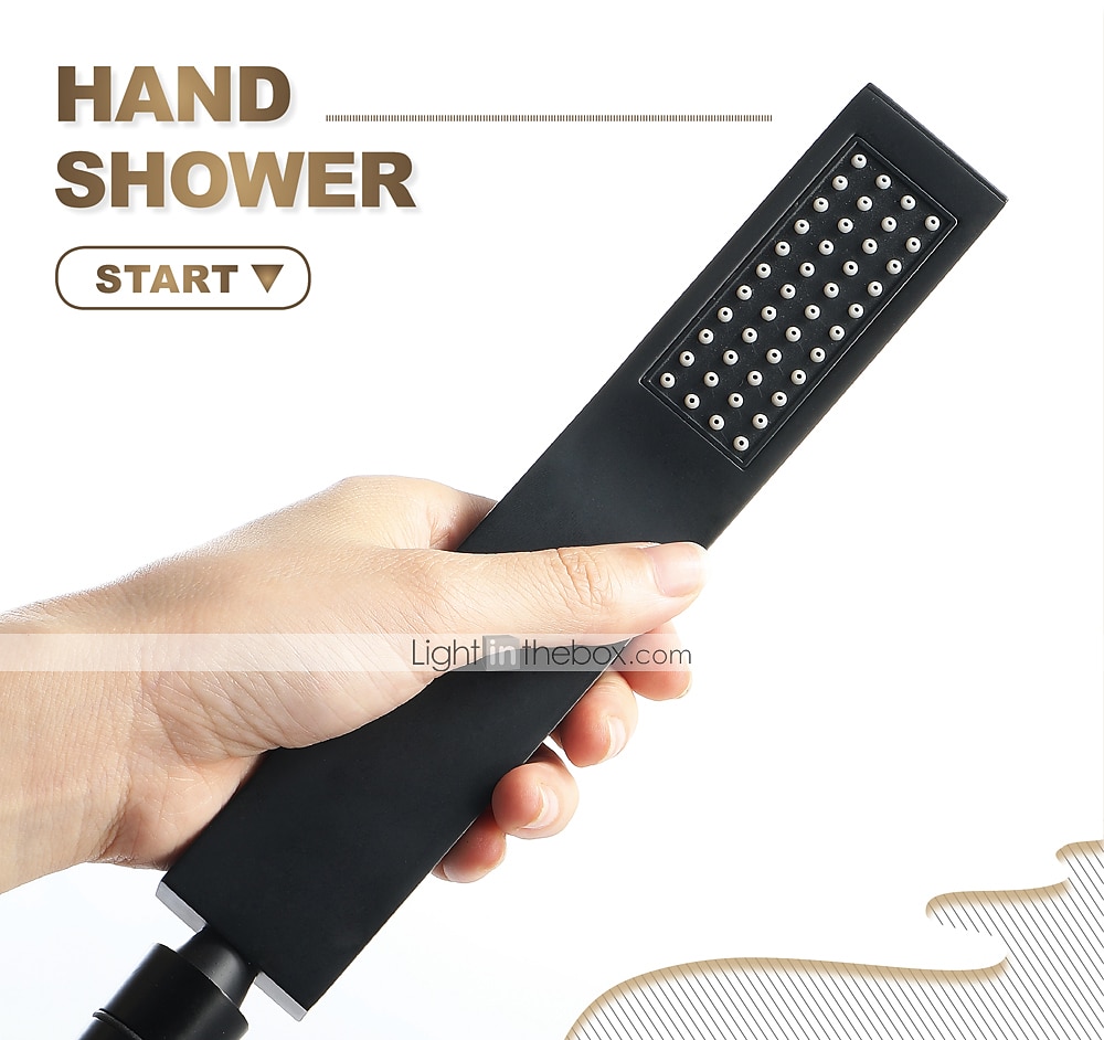 2026年 ブラック ハンド シャワー ブラス - シャワー、新しいデザインのシャワー ヘッド  コレクション – $43.99 –P1