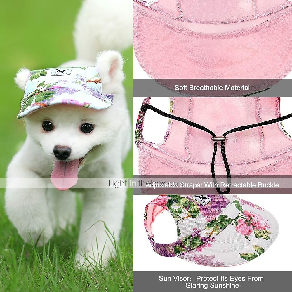 Dog Cat Bandanas & Hats Sport Hat Visor Cap Dog Clothing for Husky Labrador Alaskan Malamute Golden Retriever Bulldog 2025 - $11.99 –P8