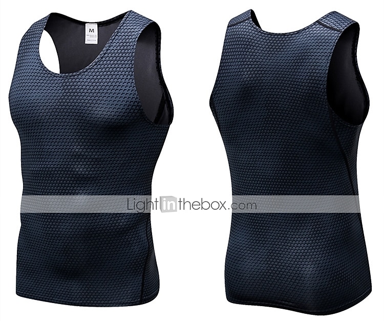 Pánské Tílko do tělocvičny Tílko do posilovny Kompresní tílko Základní vrstva Sportovní Jednobarevné Spandex Rychleschnoucí Yumuşak Prodyšné Běhání Výcivk Kulturistika sportovní oblečení Sportovn 2025 - $11.49 –P1