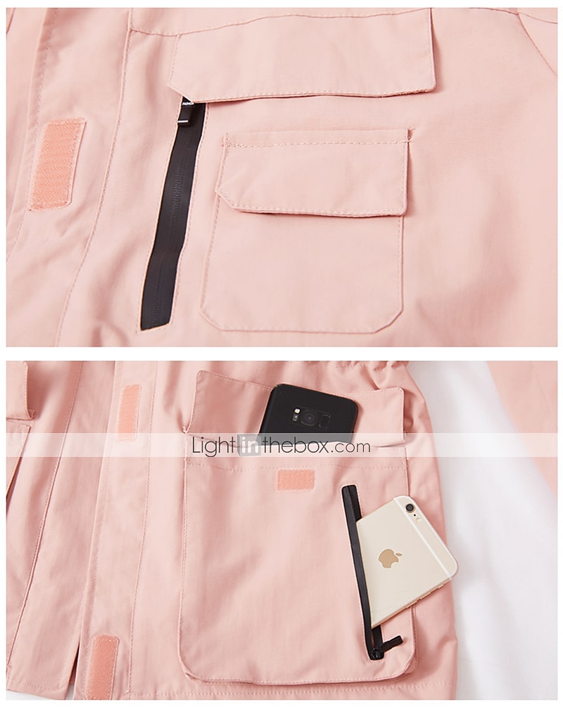 piumino da donna escursionismo giacche 3-in-1 giacca da sci inverno esterno termico caldo impermeabile antivento leggero giacca invernale capispalla soprabito campeggio caccia pesca rosa bianco sporco arancione del 2025 a $94.99 –P13