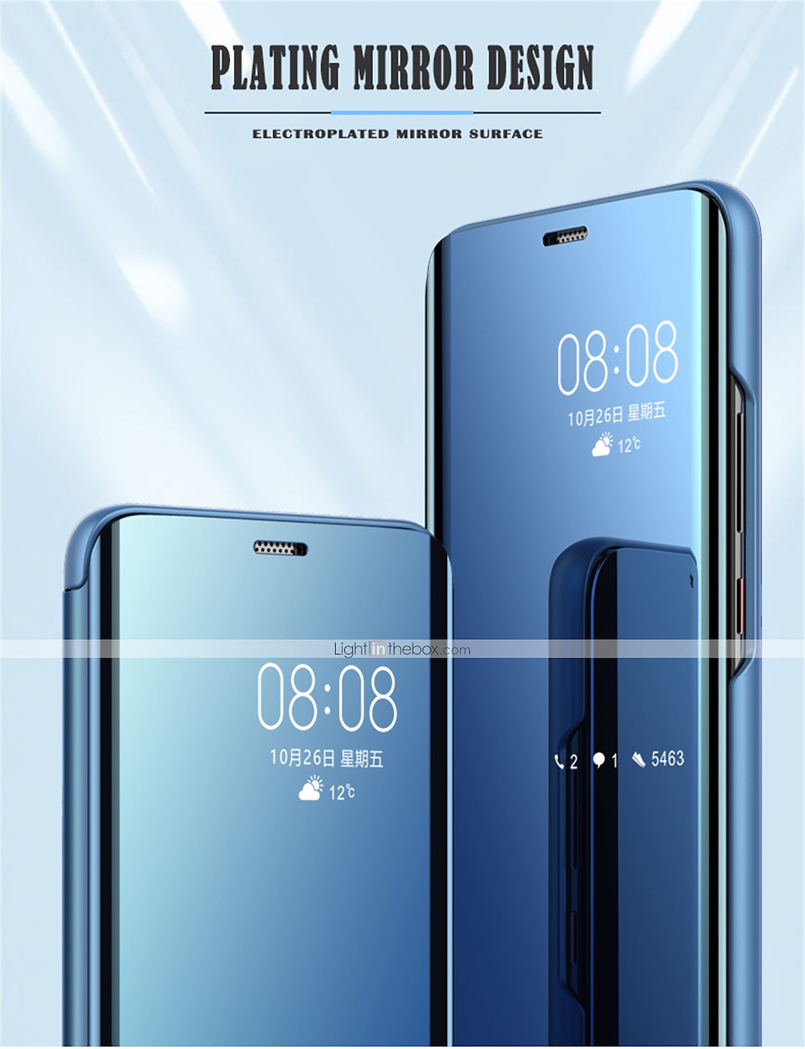 Smart Mirror View Smart Flip Phone Case For Huawei Mate 30 Pro Mate 20 Pro Mate 20X Mate 10 Pro Stents Cover 2025 - $15.99 –P8