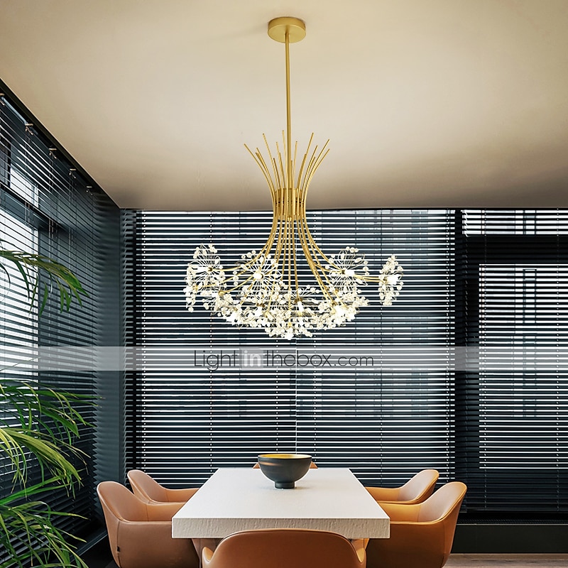 77 cm Modern Firework Chandeliers 19 Lights Crystal Dandelion Chandelier Pendant Lights Fixtures Sputnik Globe Design Artistic Nordic Style Living Room Bedroom Restaurant Flower Design 2025 - $467.69 –P3