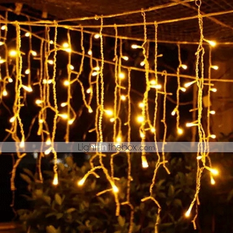 3,5 m Leuchtgirlanden 96 LEDs 1 set Warmes Weiß Dekorativ 220-240 V 2025 - $23.99 –P2