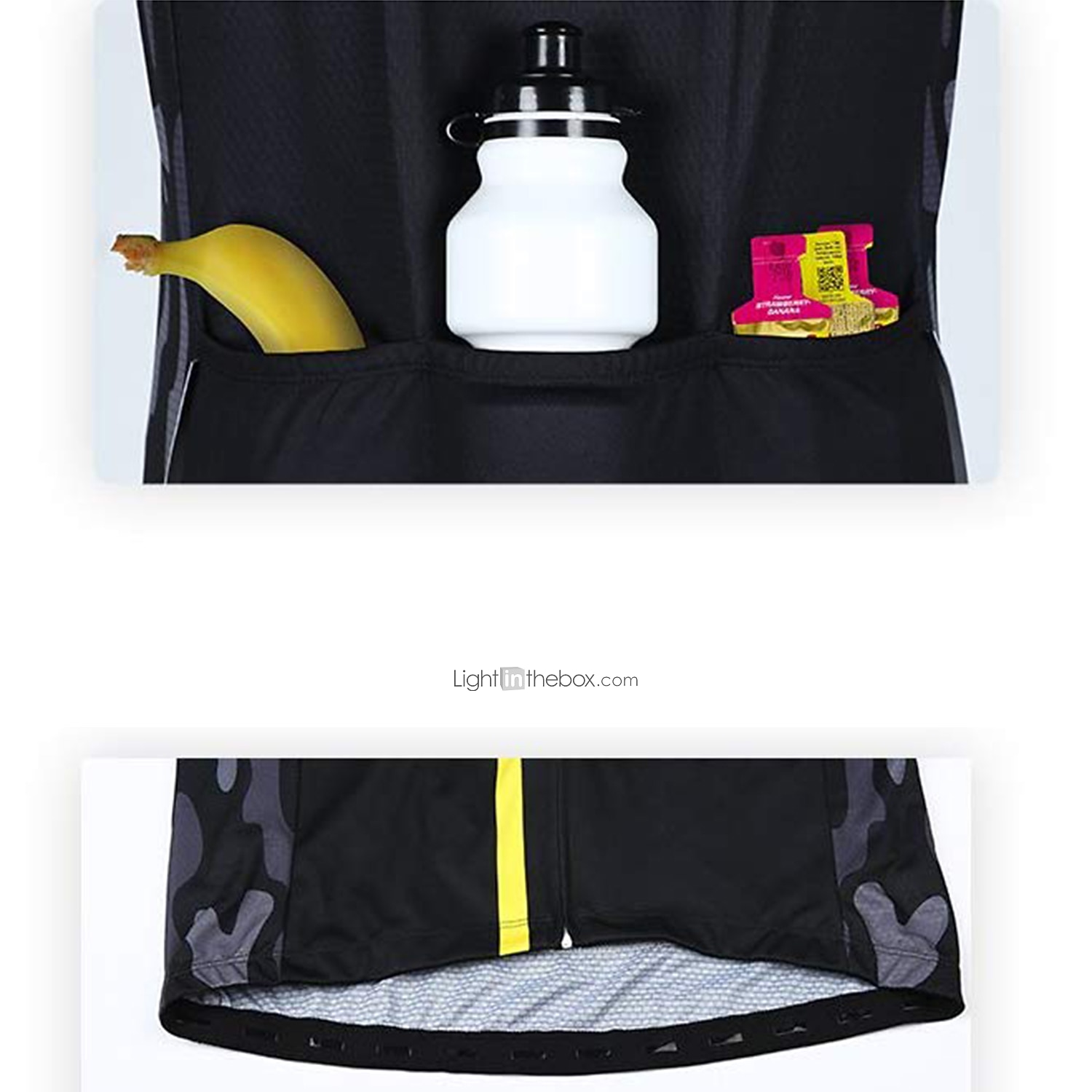 Męskie Koszulka rowerowa Geometryczny Niejednolita całość Wzory Długi rękaw Rower Dżersej Top z 3 tylnymi kieszeniami Kolarstwo górskie Kolarstwie szosowym Keep Warm Odporny na UV Kolarstwo Szybkie 2026 - $34.99 –P5