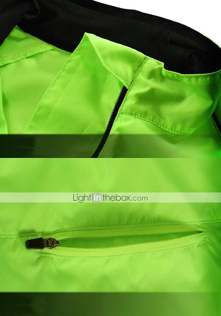 Arsuxeo Men's Cycling Jacket Rain Jacket Winter Waterproof Windproof UV Protection Breathable Bike Jacket Windbreaker Mountain Bike MTB Road Bike Cycling City Bike Cycling Black Green Bike Wear 2025 - GBP £22 –P9