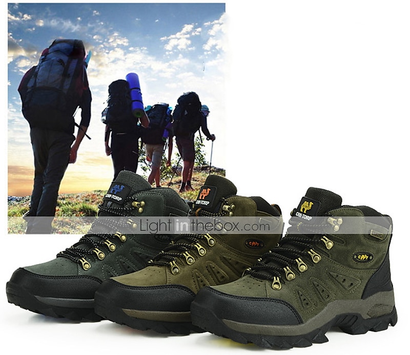 botas masculinas resistentes e respiráveis - perfeitas para aventuras ao ar livre e caminhadas em trilhas com sola antiderrapante de 2025 por $69.99 –P1