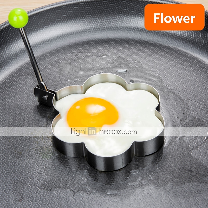 3198 4F10 Funny Skull Shaped Fried Egg Mold Egg&Pancake Rings Popularity Gadgets 