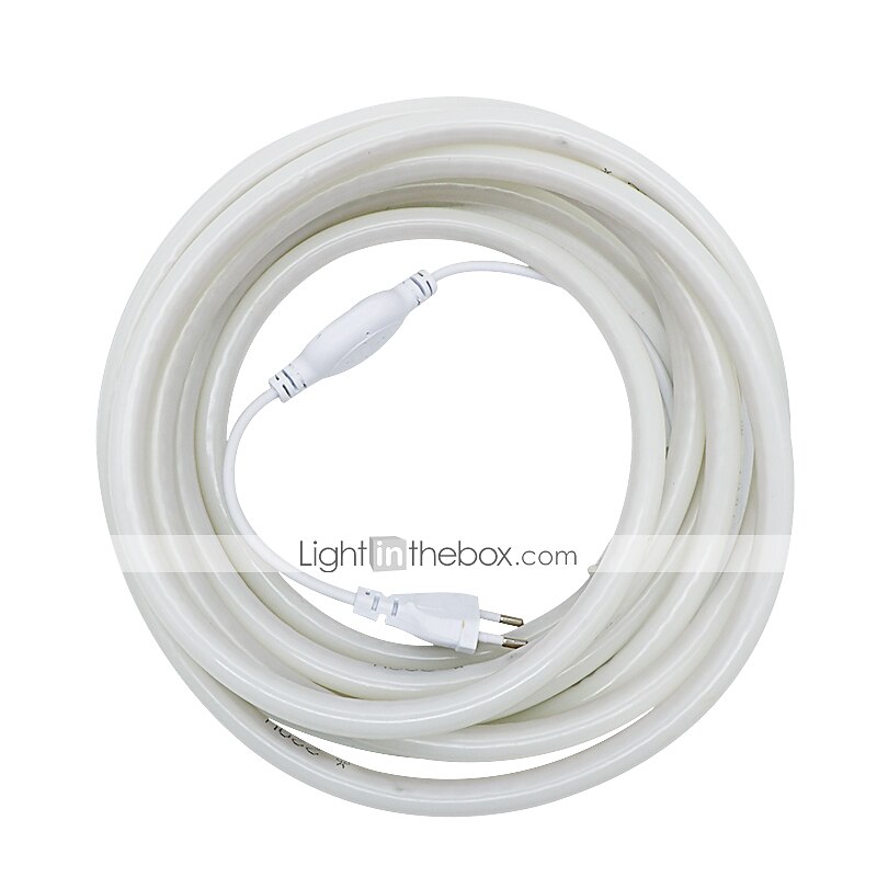5M Flexibele LED-verlichtingsstrips 600 LEDs EL 14mm 1 set Warm wit Wit Rood Waterbestendig Knipbaar Feest 220 V 2025 - $52.99 –P15
