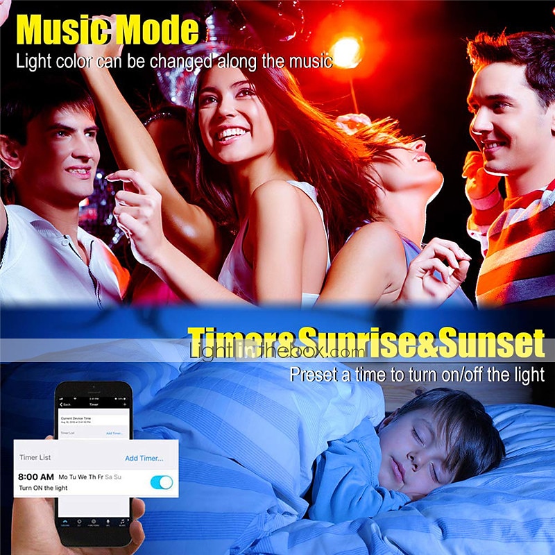 LED Strip Lights APP Music Sync Control Set 5V USB 5050 SMD RGB Bluetooth TV Backlight Waterproof 2025 - $14.49 –P4