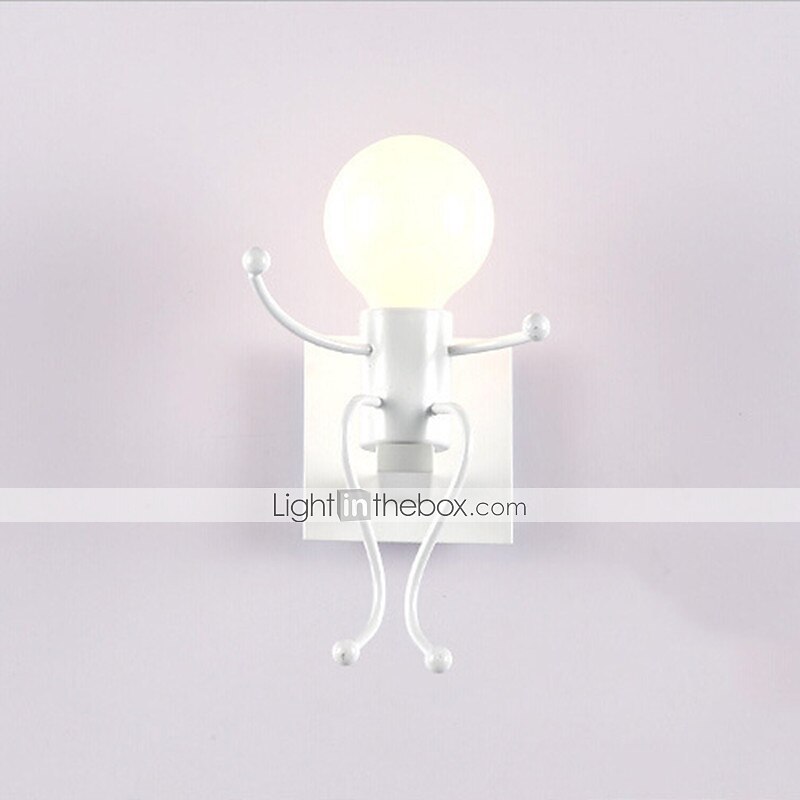 Retro Industrial Wind Tieyi Indoor Wall Light Wall Sconces Wall Lamp LED Designer Personality Creative Corridor Man Robot 110V-120V 220-240V 2025 - $63.99 –P5