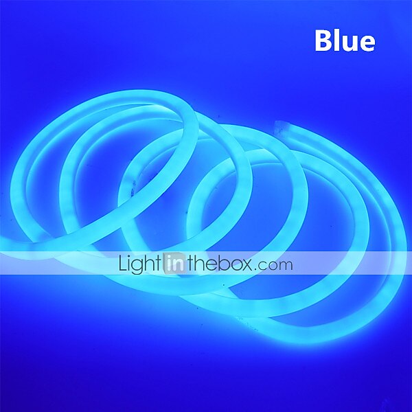 5M Flexibele LED-verlichtingsstrips 600 LEDs EL 14mm 1 set Warm wit Wit Rood Waterbestendig Knipbaar Feest 220 V 2025 - $52.99 –P8