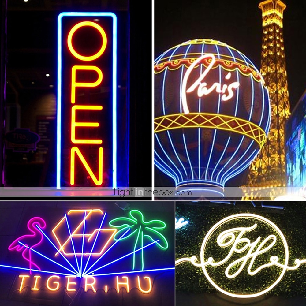 5m Flexibla LED-ljusslingor 900 lysdioder EL 12mm 1set Varmvit Vit Röd Vattentät Klippbar Party 12 V 2026 - $53.99 –P9