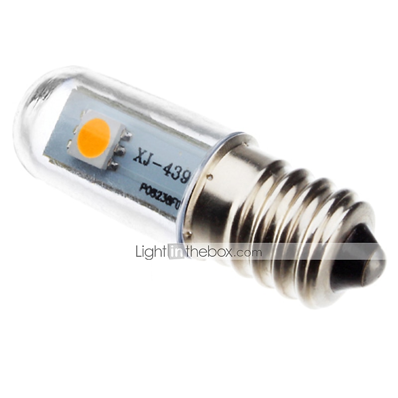 5 יחידות 0.5 W נורות תירס לד 15 lm E14 T 3 LED חרוזים SMD 5050 דקורטיבי לבן חם לבן 90-240 V / CE 2025 - $16.49 –P6