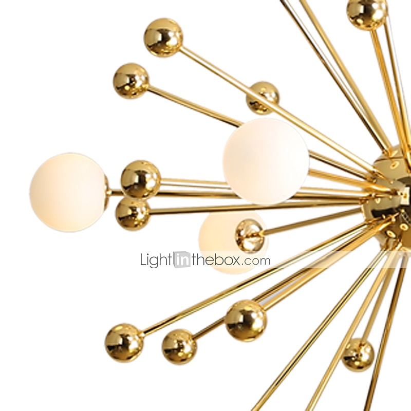 100 cm-es függesztett lámpás design csillár fém Sputnik galvanizált, modern északi stílus 220-240V 2025 - $780.89 –P4