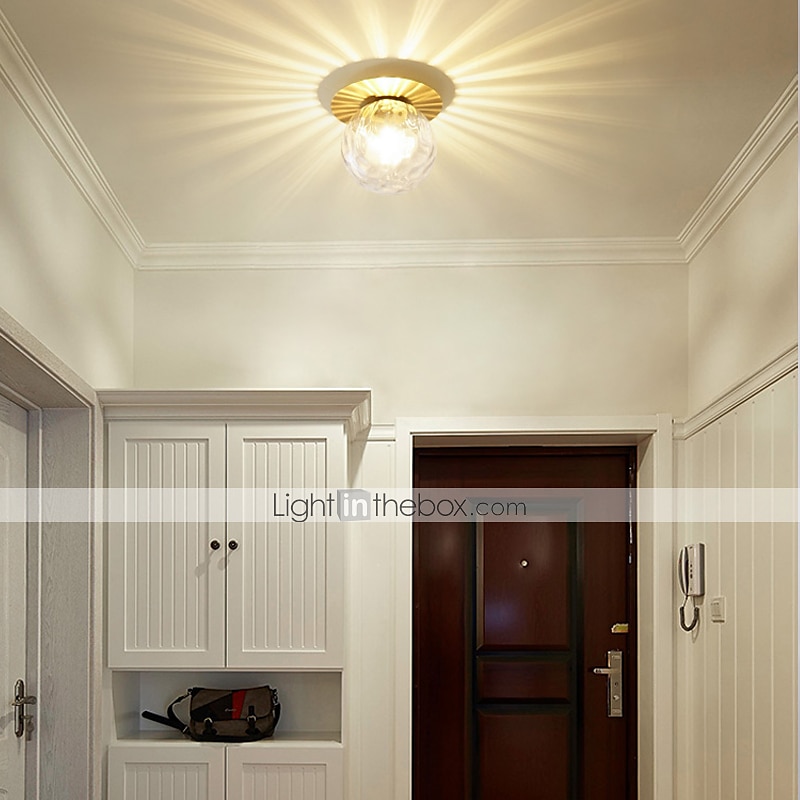 Plafoniera da 18 cm led design singolo da incasso luci metallo elettrolitico country stile nordico 220-240v del 2025 a $128.99 –P2