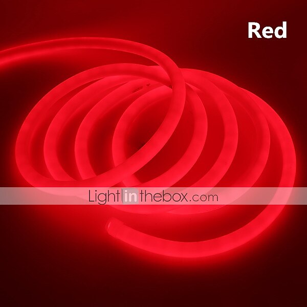 5M Flexibele LED-verlichtingsstrips 600 LEDs EL 14mm 1 set Warm wit Wit Rood Waterbestendig Knipbaar Feest 220 V 2025 - $52.99 –P3