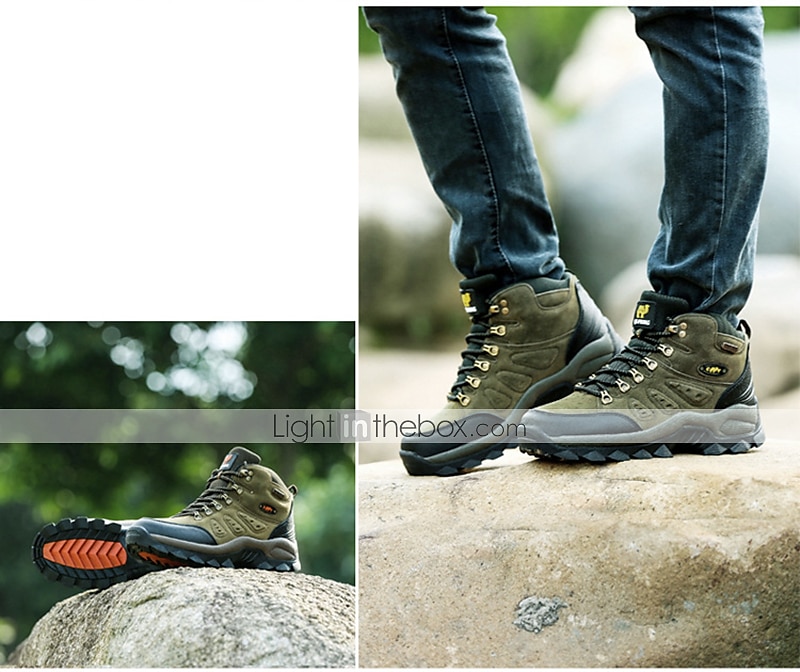 botas masculinas resistentes e respiráveis - perfeitas para aventuras ao ar livre e caminhadas em trilhas com sola antiderrapante de 2025 por $69.99 –P14