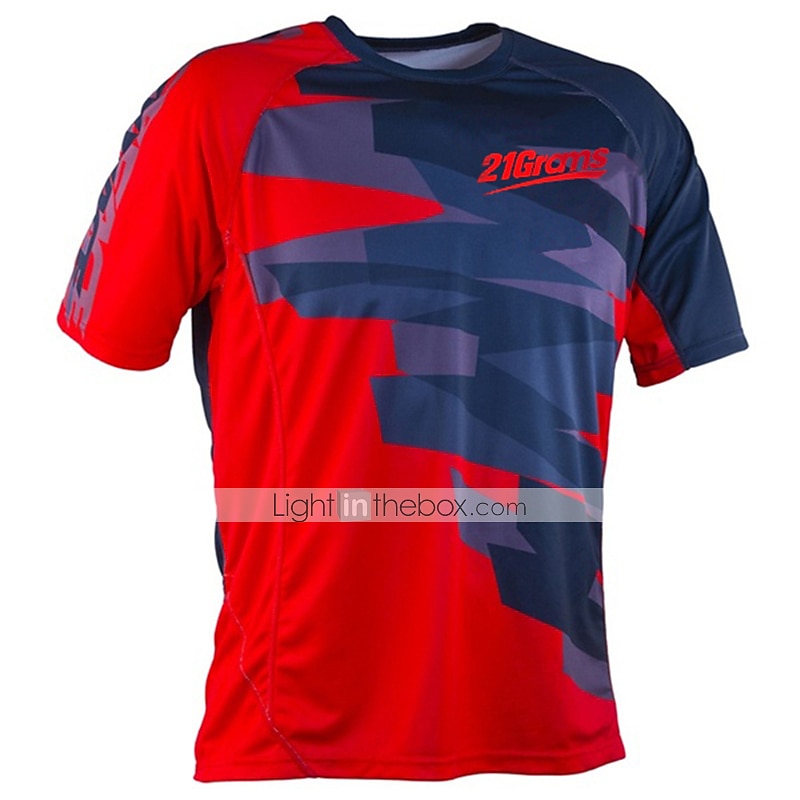 Homme Maillot Velo Cyclisme Maillot de descente Manche Courte Hiver Noir Bleu Orange Vélo Maillot Résistant aux UV Respirable Séchage rapide Poche arrière Polyester Des sports Couleur unie Avec de 2025 ? $27.99 –P1