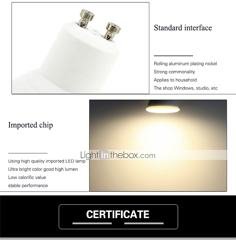 10pcs Dimmable GU10 Lampada LED Bulb 5W 220V Bombillas LED Lamp Spotlight Lampara Spot Light Decoration Warm White Cold White 2025 - $41.99 –P4
