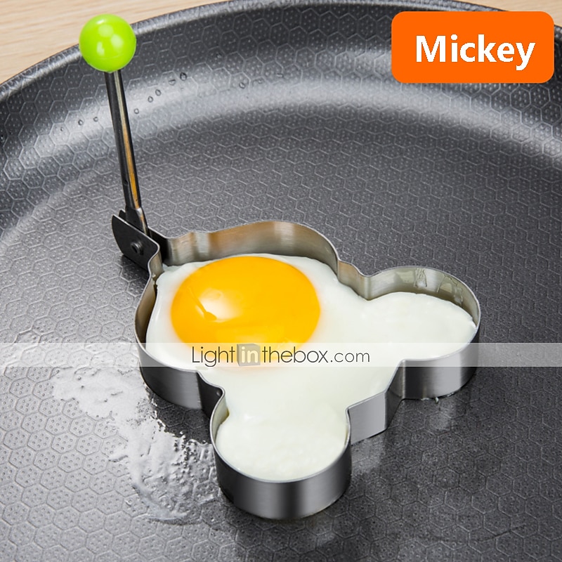 Fried Egg Heart Shape Mold Cookware Cooking Kitchen Tool Mould cake decorating Y 