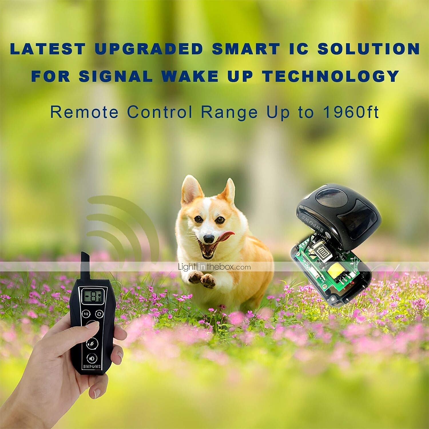 2025年 犬の訓練　500m範囲　防水　自動　ケース付属　ショック　カラー　lcd　電気　犬　ペット　反射トレーナー　充電可能　行動　ペット　服従訓練　耐久性　訓練　犬用　ペット用　充電可能　アンチ犬叫　トレーナー　反射  コレクション – $67.99 –P11