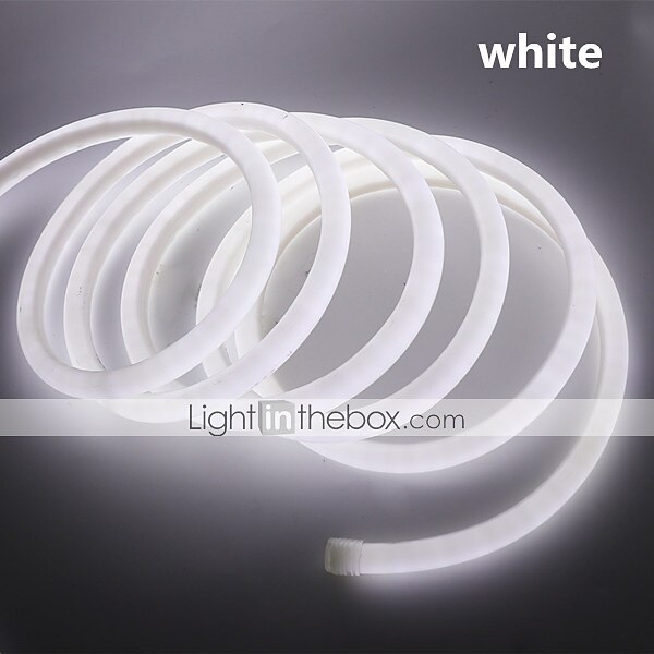 5M Flexibele LED-verlichtingsstrips 600 LEDs EL 14mm 1 set Warm wit Wit Rood Waterbestendig Knipbaar Feest 220 V 2025 - $52.99 –P4