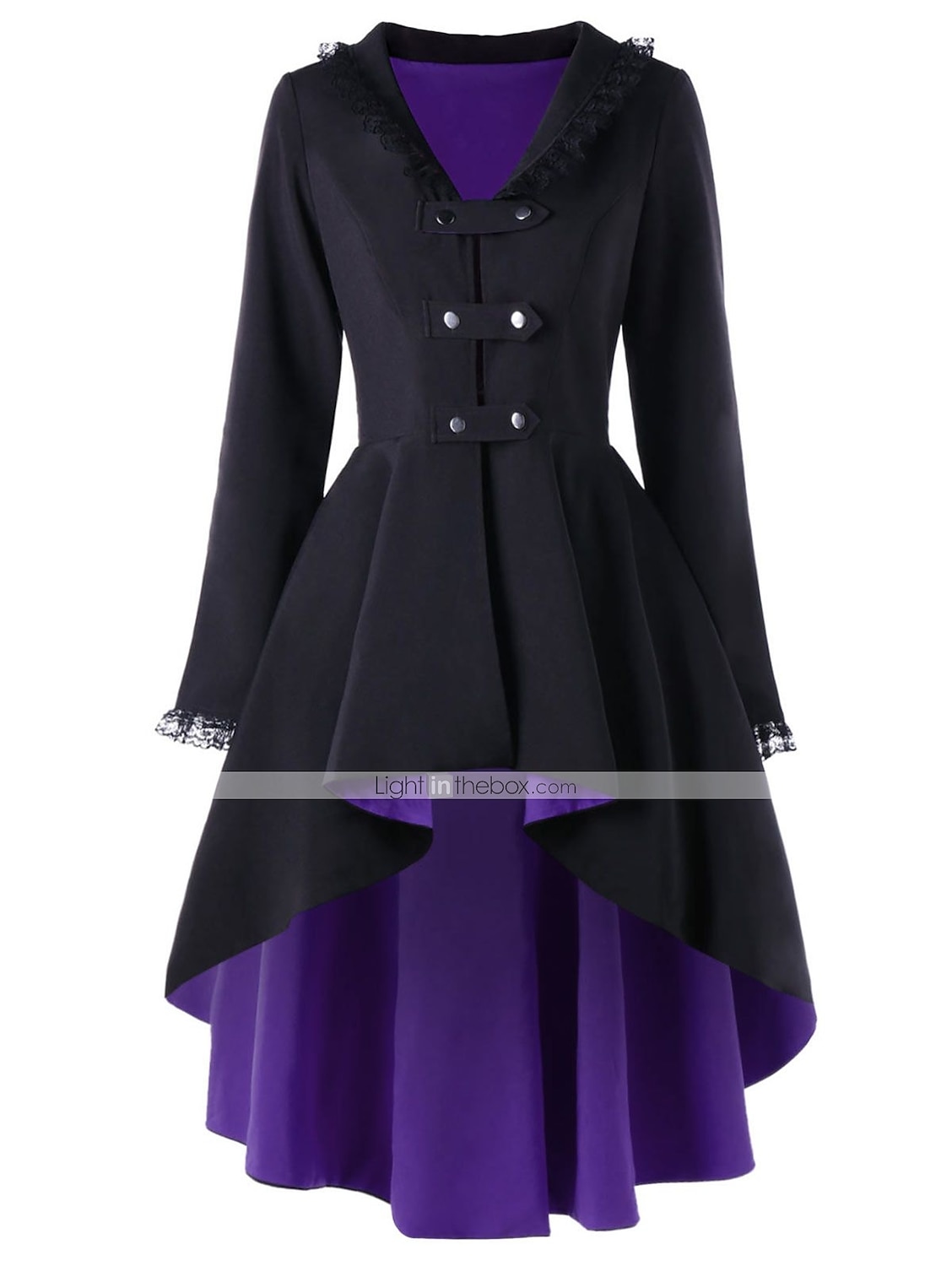 Conjuntos com fraque, cartola steampunk com óculos removíveis, 2 peças, retrô, vintage, punk, gótico, medieval, sobretudo, agasalhos, mulheres, adultos, plus size, fantasia de cosplay, halloween, de 2025 por $72.99 –P6
