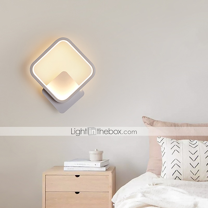 führte moderne wandleuchten wandleuchten schlafzimmer geschäfte / cafés acryl wandleuchte 220-240v 18 w 2025 - $60.99 –P10