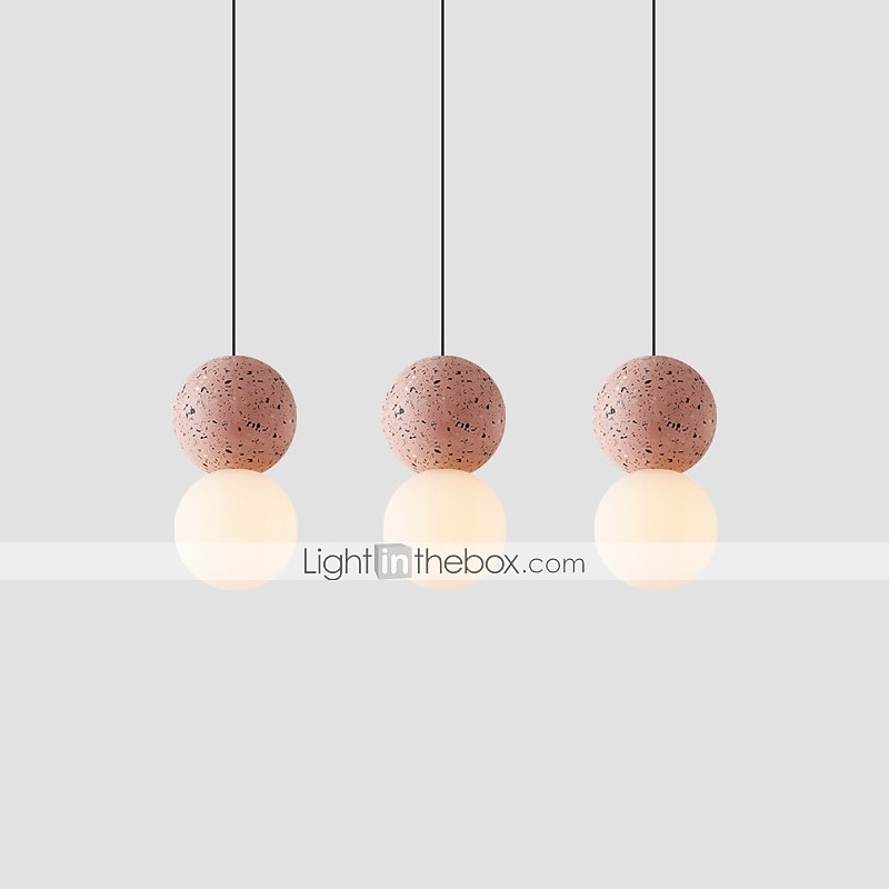 10 cm Design unico Luci Pendenti Metallo Resina Sfera Finiture verniciate Stile nordico 110-120V 220-240V del 2025 a $107.99 –P5