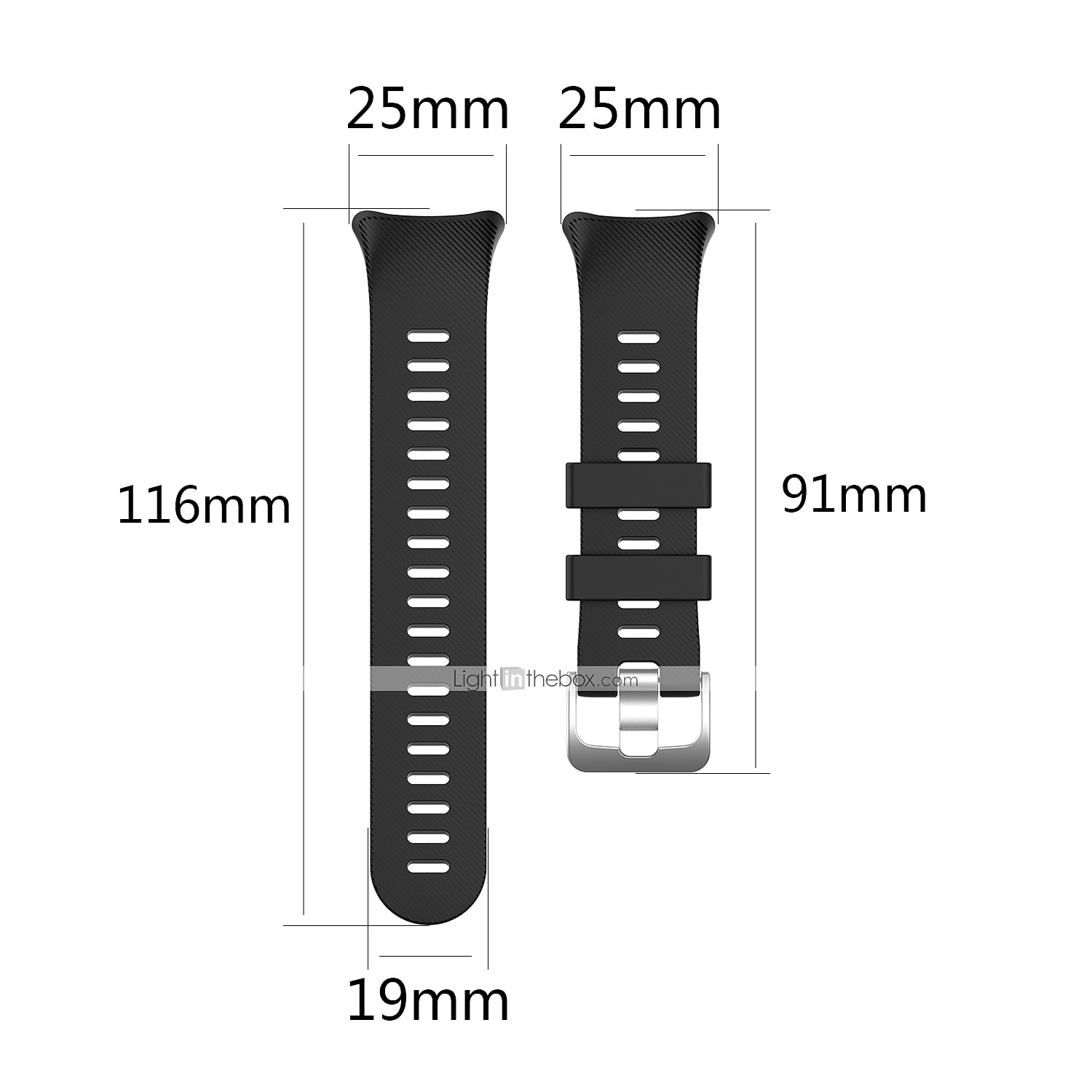 Ver Banda para Garmin Forerunner 45/45s Silicona Reemplazo Correa con herramienta de eliminación Transpirable Correa Deportiva Pulsera 2026 - $11.99 –P2