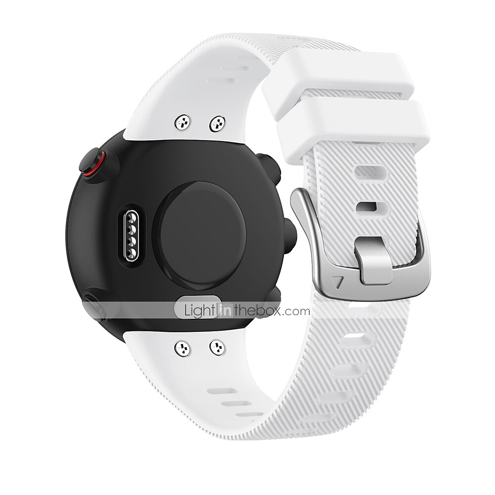 Ver Banda para Garmin Forerunner 45/45s Silicona Reemplazo Correa con herramienta de eliminación Transpirable Correa Deportiva Pulsera 2026 - $11.99 –P3