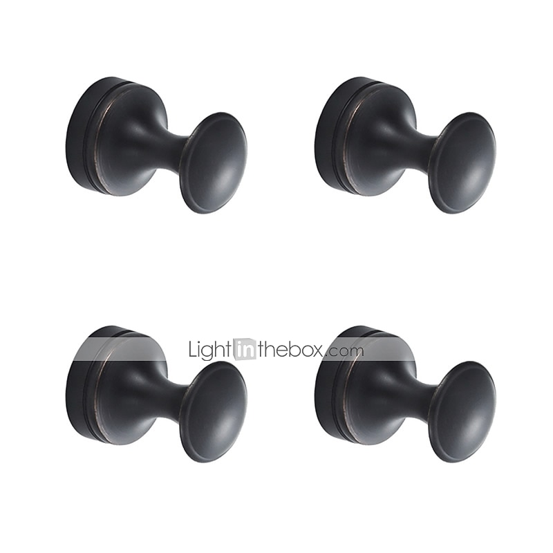 2026年 ローブフック新しいデザインとクリエイティブな多機能ラウンドフックバスルームアクセサリー真鍮素材壁掛け 4 個  コレクション – $39.99 –P5