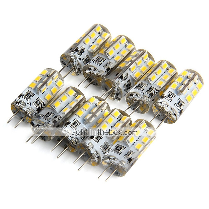 10 stks hoge helderheid g4 3 w 24 smd 2835 260 lm warm wit / koel wit t decoratieve maïs bollen ac / dc 12 v 2026 - $27.99 –P1