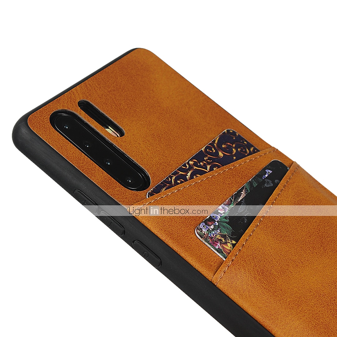 puhelin Etui Käyttötarkoitus Huawei P30 P30 Pro P30 Lite P20 Pro P20 lite Mate 30 Mate 30 Pro Takakuori Nahkalaukku Korttikotelo Yhtenäinen väri PU-nahka 2026 - $14.99 –P5
