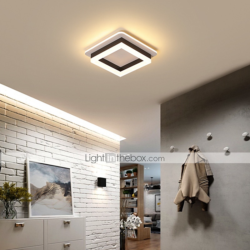 led nordic מנורת מסדרון מינימלית led תקרה אור מטבח אולם כניסה מרפסת מנורת מרפסת מנורת תקרה עגולה מנורת ביתית 2025 - $201.49 –P6