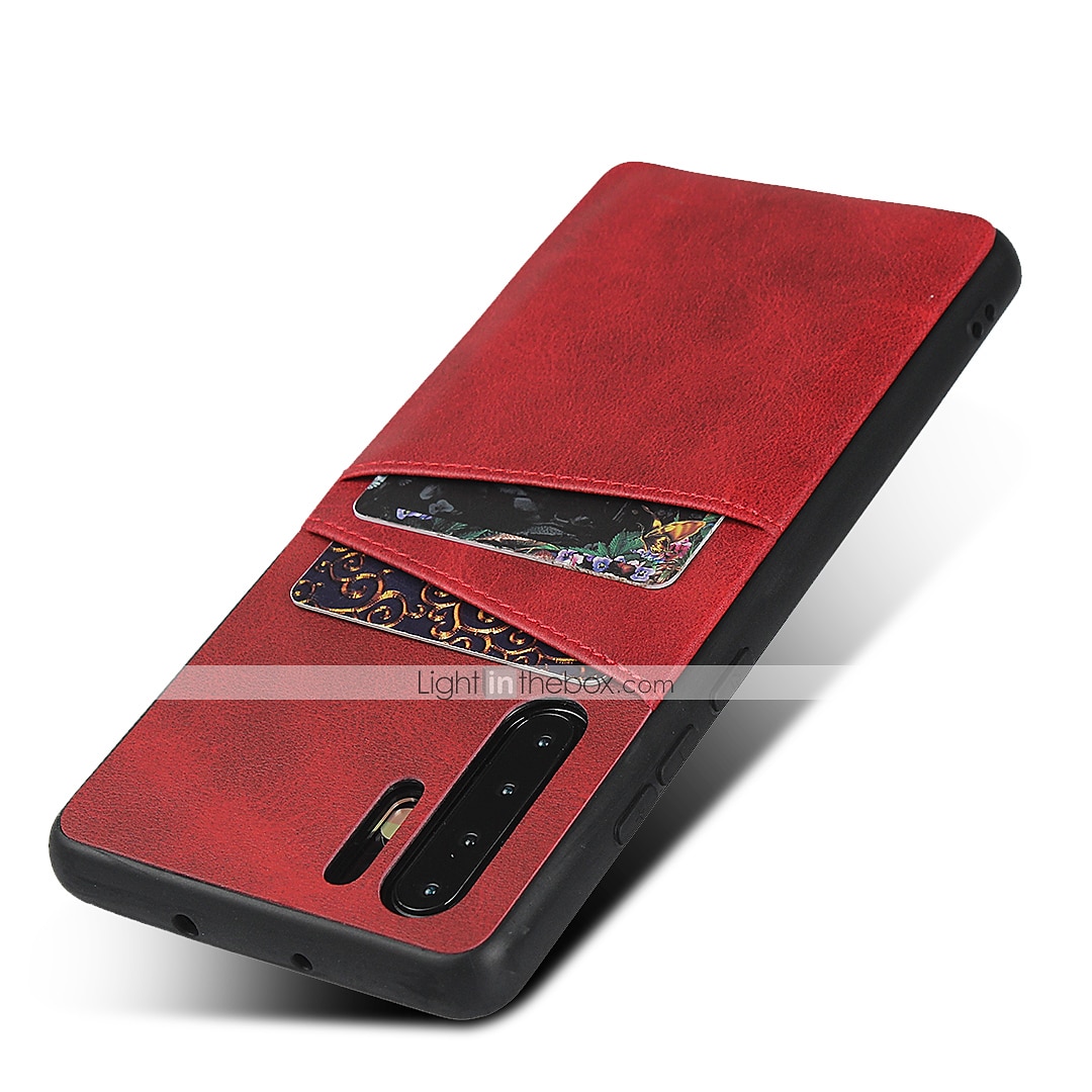 puhelin Etui Käyttötarkoitus Huawei P30 P30 Pro P30 Lite P20 Pro P20 lite Mate 30 Mate 30 Pro Takakuori Nahkalaukku Korttikotelo Yhtenäinen väri PU-nahka 2026 - $14.99 –P15