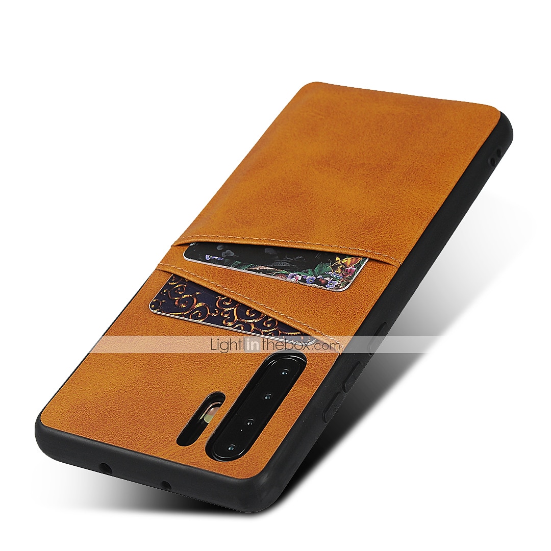 puhelin Etui Käyttötarkoitus Huawei P30 P30 Pro P30 Lite P20 Pro P20 lite Mate 30 Mate 30 Pro Takakuori Nahkalaukku Korttikotelo Yhtenäinen väri PU-nahka 2026 - $14.99 –P16