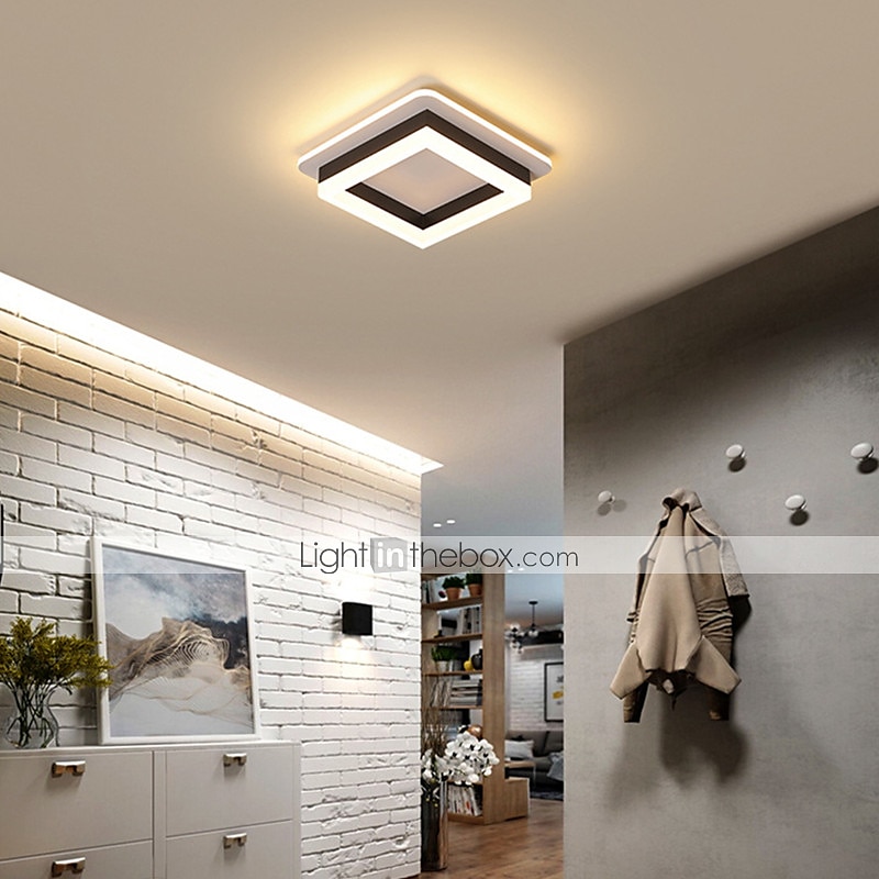 led nordic מנורת מסדרון מינימלית led תקרה אור מטבח אולם כניסה מרפסת מנורת מרפסת מנורת תקרה עגולה מנורת ביתית 2025 - $201.49 –P8
