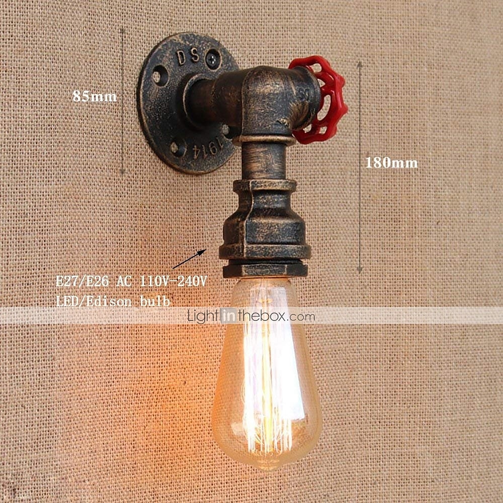 Mini styl Stěnové lampy Obývací pokoj Kov nástěnné svítidlo 110-120V 220-240V 60 W / CE / E26 / E27 2025 - $33.99 –P1