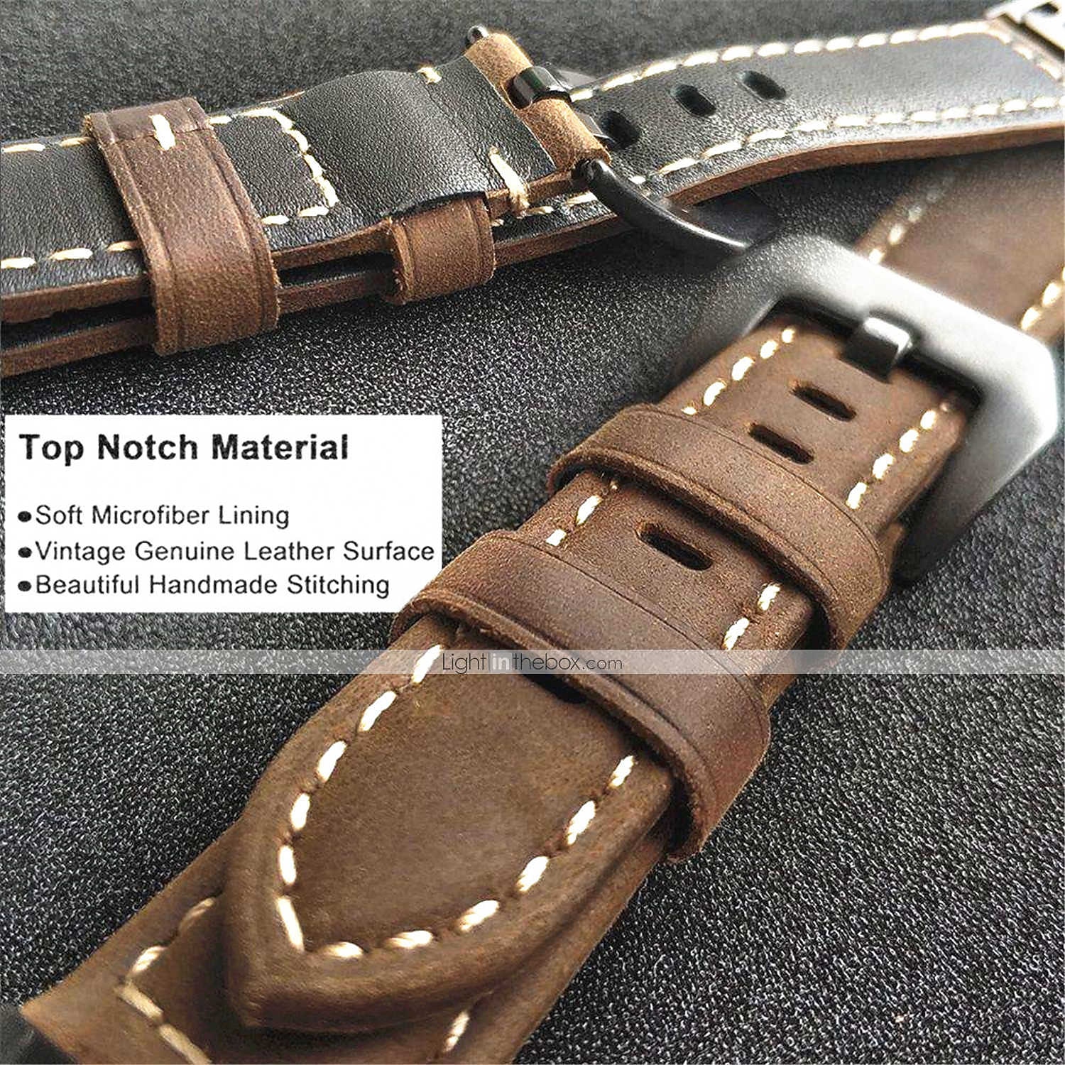 Watch Band for Garmin Fenix 7 6 5 Forerunner 955 Solar 945 935 Instinct 2 Epix Approach S62 S60 Marq Descent G1 Quatix 7 Genuine Leather Replacement  Strap Quick Fit 22mm Wristband 2025 - $25.99 –P8