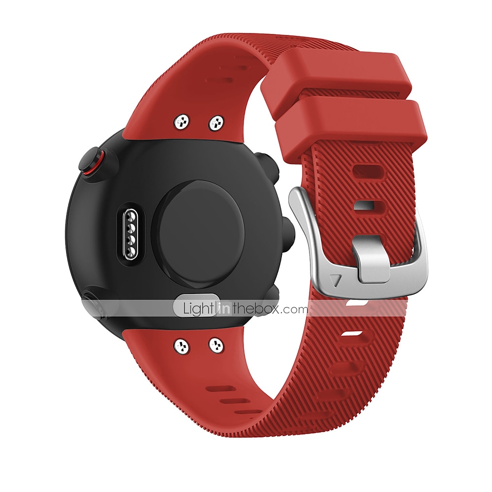 Ver Banda para Garmin Forerunner 45/45s Silicona Reemplazo Correa con herramienta de eliminación Transpirable Correa Deportiva Pulsera 2026 - $11.99 –P11