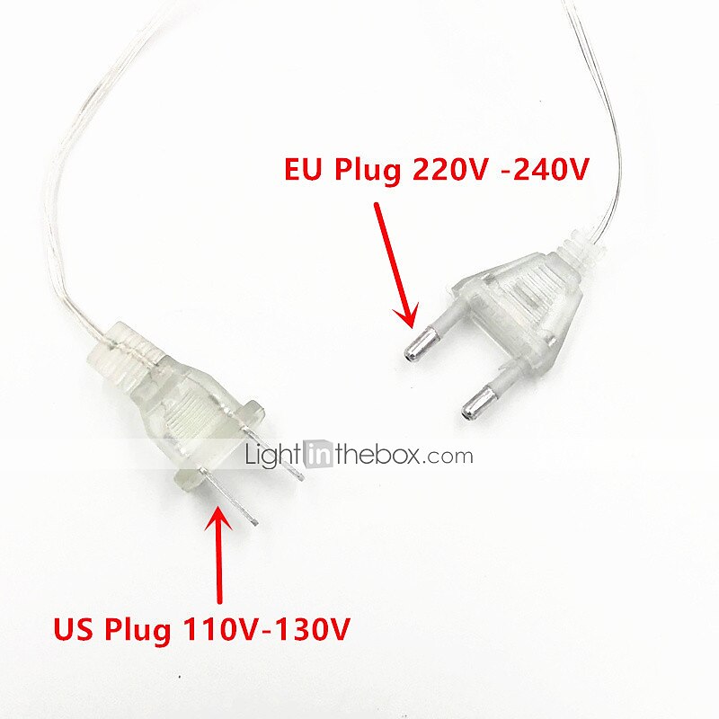 St. Patrick's Day Lights 10m Flexible LED Light Strips Light Sets String Lights 100 LEDs 1pc Warm White White Red Christmas New Year's Waterproof Party Decorative 220-240 V 110-120 V 2025 - $6.99 –P1