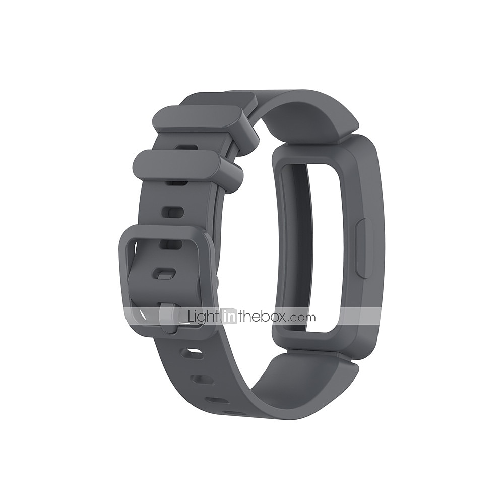 Reim til Smartklokke Kompatibel med Fitbit Fitbit Inspire Inspire 2 / Inspire HR / Inspire Ace 2 Silikon Smartklokke Stropp Elastisk Justerbar Pustende Sportsrem Erstatning Armbånd 2025 - $9.99 –P6