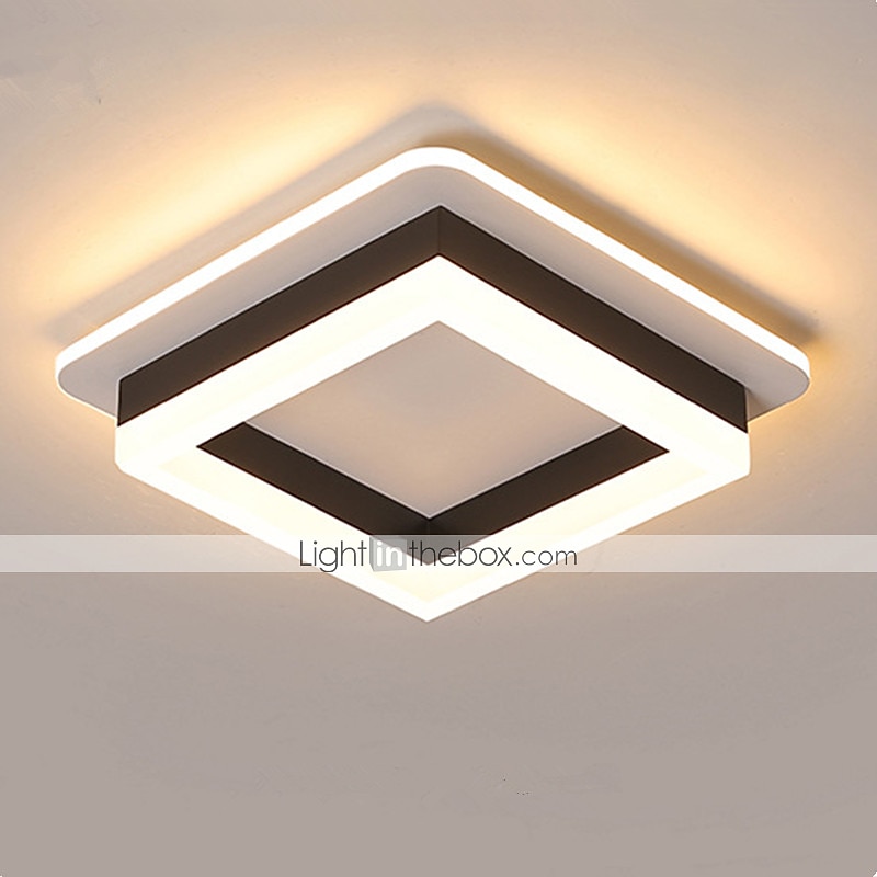 led nordic מנורת מסדרון מינימלית led תקרה אור מטבח אולם כניסה מרפסת מנורת מרפסת מנורת תקרה עגולה מנורת ביתית 2025 - $201.49 –P4