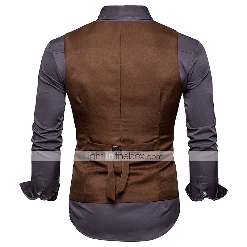 Elegant Epocă klasické Mascaradă Γιλέκο Vestă Domn Kingsman Nași de Căsătorie Imprimare Costume de fancy Bărbați Halloween Carnaval Mascaradă Nuntă Invitat la nunta Evenimente / Petrecere Adulți Vestă 2026 - $26.99 –P11